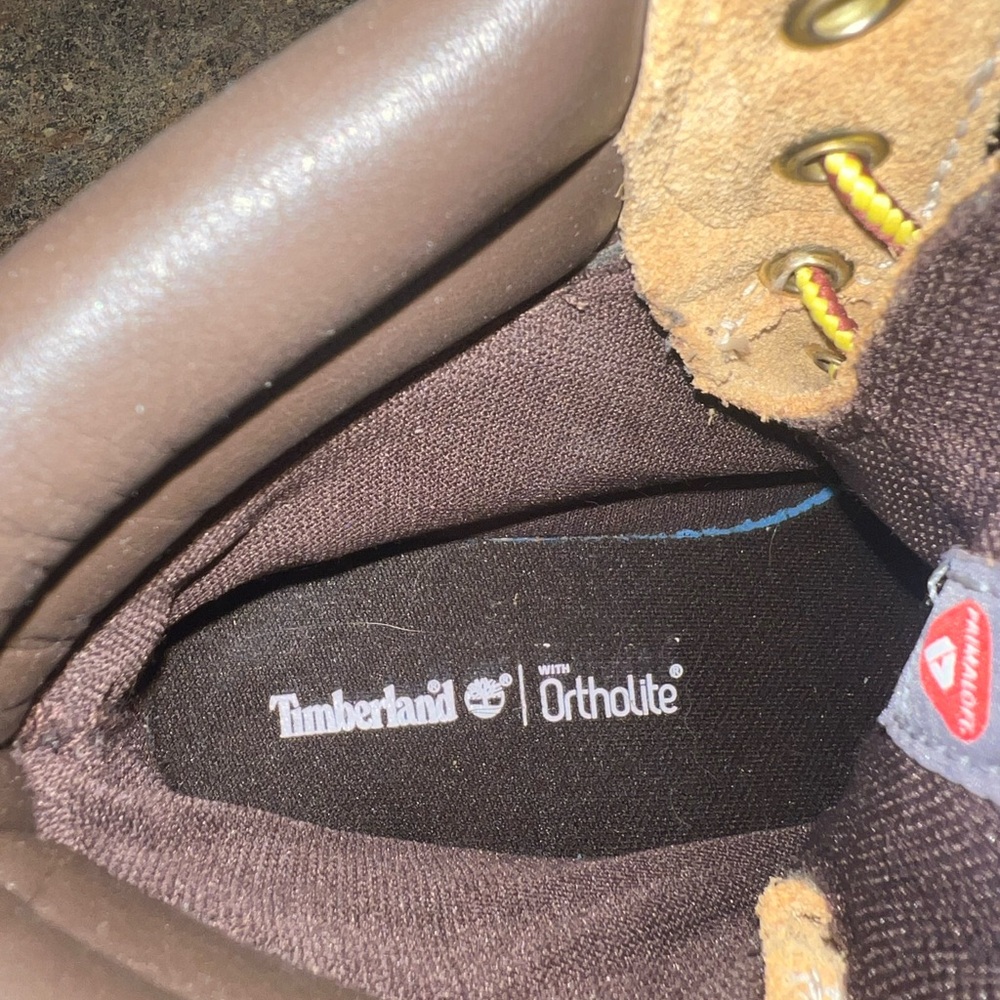 Timberland original, yellow waterproof boots. - Picture 5 of 7